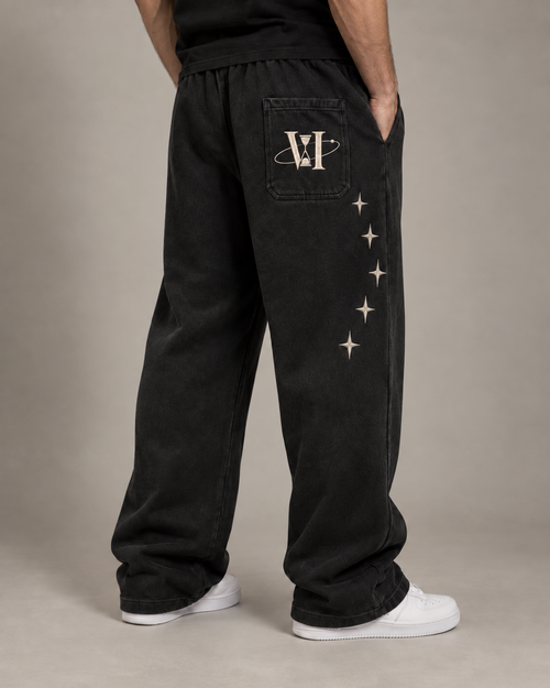 Color: Black | Back view | On model | Exactly five stars